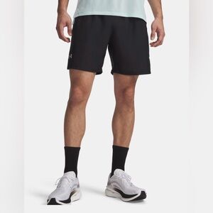 Under Armour Men’s Launch Running Athletic Shorts Med EUC
